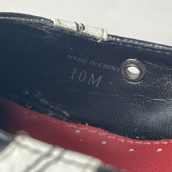 Guess by Marciano Black Red Leather Slingback 4.5” Heels Women’s Size 10M - Picture 10 of 10